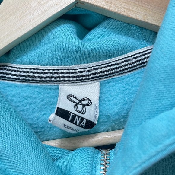 Aritzia TNA Classic Zip Up Hoodie sz XXS - Picture 4 of 8